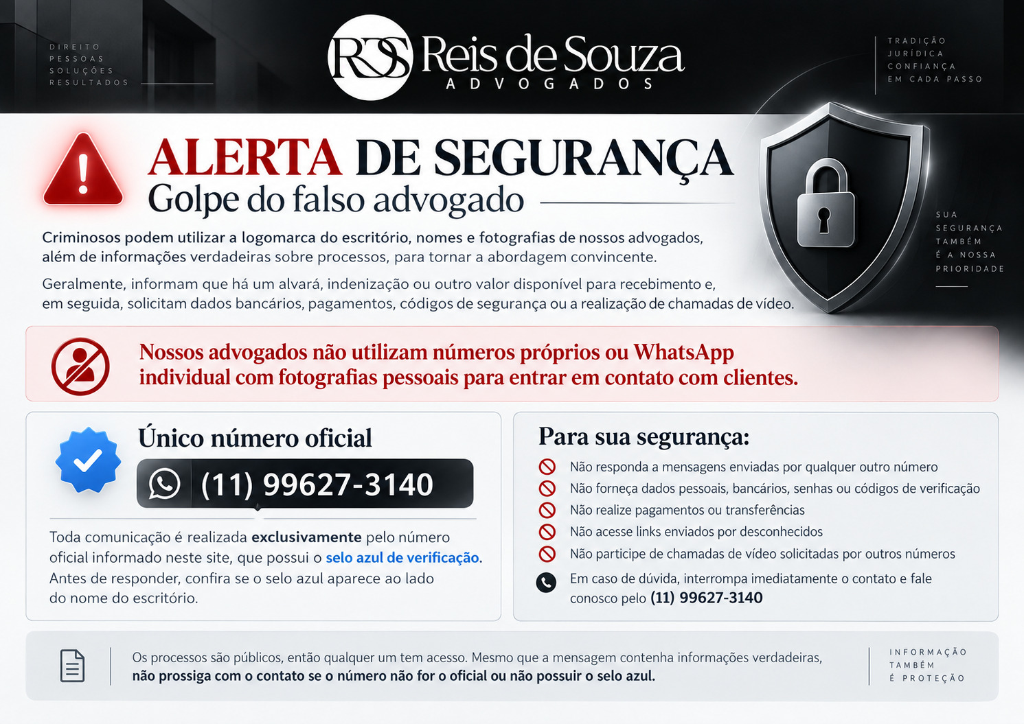 Comunicado Urgente